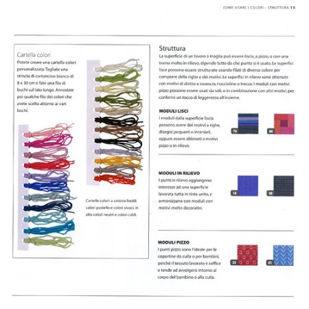 Arte e Tecnica della Maglia - 200 moduli quadrati