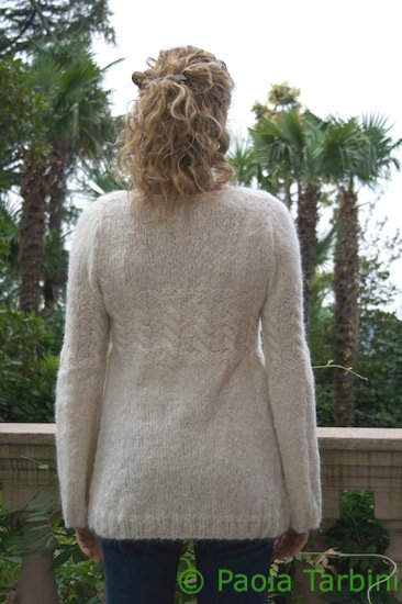 Knitting francis &copy; 2009 Francesco Longhi<br />
Modello Aquarius - Filato Blue Sky Brushed Suri 2<br />
