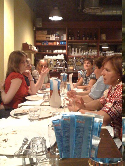 La pizzata di fine Corso Knit-House 2009