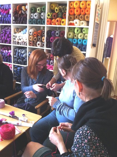 WorkShop Novembre : Spring Shawl di Emma Fassio - 02.04.11
