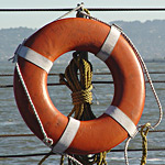 red lifesaver - photo by donald kinney - www.photoarrow.com/big