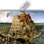 Pieter Bruegel : Torre di Babele (1525/30), Antwerpen