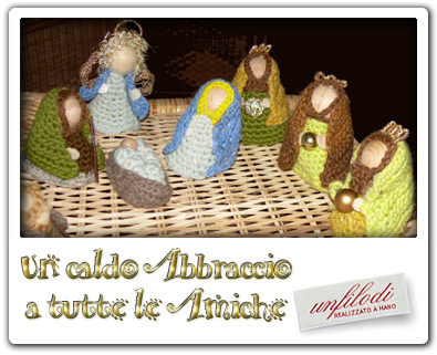 un Abbraccio (ed un Presepe) Caldo come la Lana !