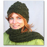 Harris Tweed Hat & Scarf di Lisa Ellis : clicca qui