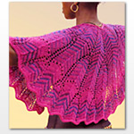 Colorama Crescent Shawl di Lynn DT Hershberger: clicca qui