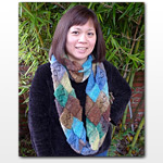 Infinity Entrelac Infinity Scarf di Michele Bernstein : clicca qui