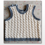 Cabled Baby Vest-free di Purl Soho : clicca qui