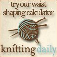Waist Shaping by Knitting Daily