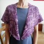 naoko in Damson di Malabrigo Silky Merino 1