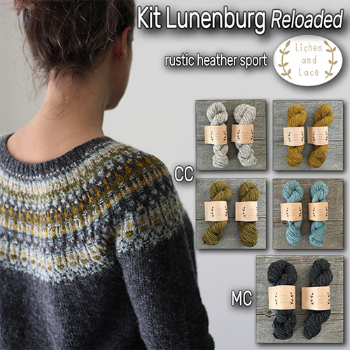 km228 Kit Lunenburg Reloaded : Lichen and Lace