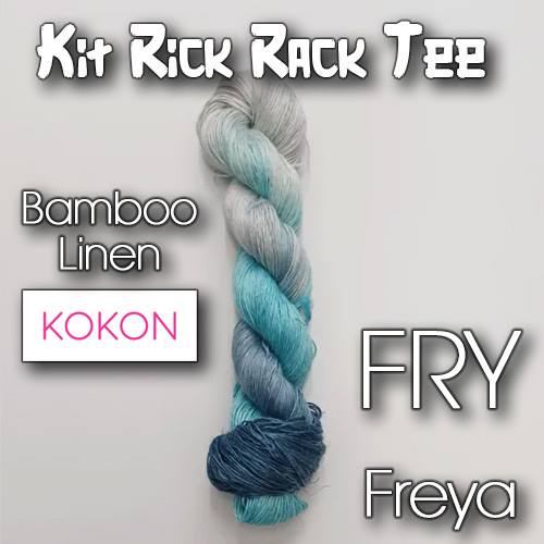 km229 Kit Rick Rack Tee : Kokon Yarn