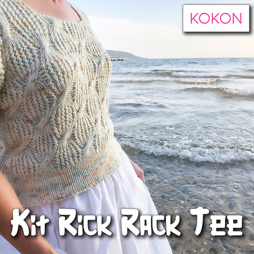 km229 Kit Rick Rack Tee : Le Taglie