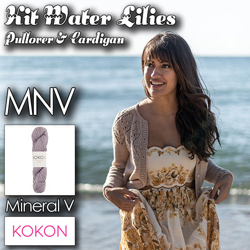 km233 Kit Water Lilies : Kokon Yarn