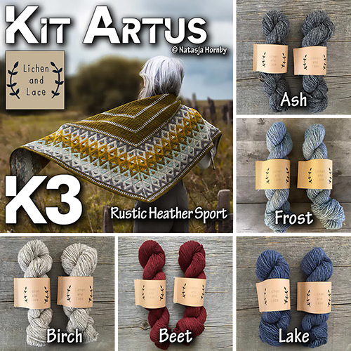 km255 Kit Artus K3 : Lichen and Lace