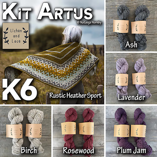 km255 Kit Artus K6 : Lichen and Lace