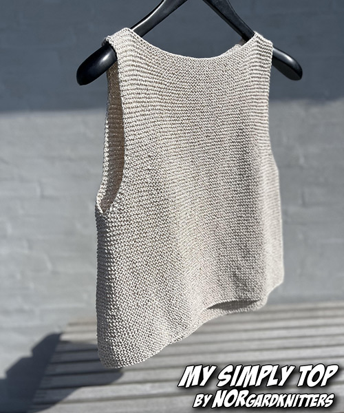 km293 MY SIMPLY TOP EK by NORgardknitters