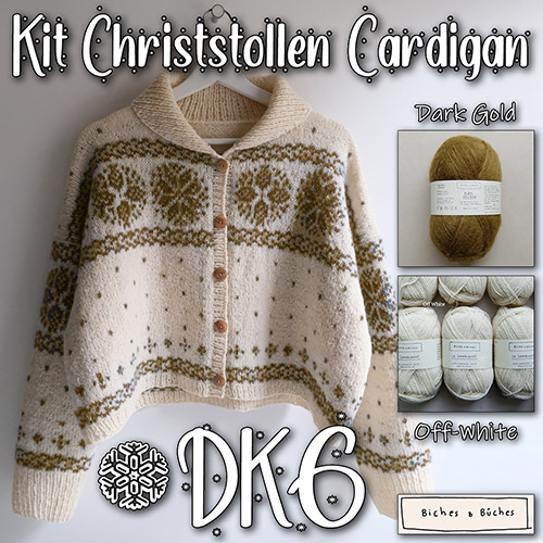 km311 Kit Christstollen Cardigan : Biches & Bûches