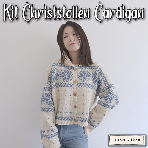 km311 Kit Christstollen Cardigan
