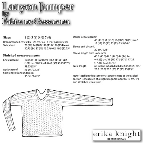 km313 Pattern Lanyon Jumper by Fabienne Gassmann