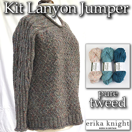 km313 Kit Lanyon Jumper : Erika Knight