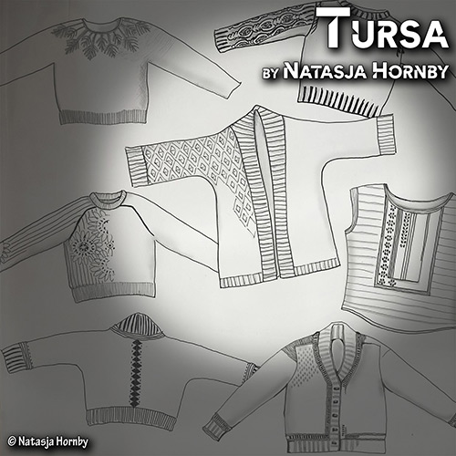 km331 Pattern Tursa by Natasja Hornby with Lichen and Lace km331 Pattern Tursa by Natasja Hornby with Lichen and Lace