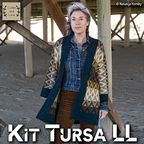 Kit Tursa with Lichen and Lace