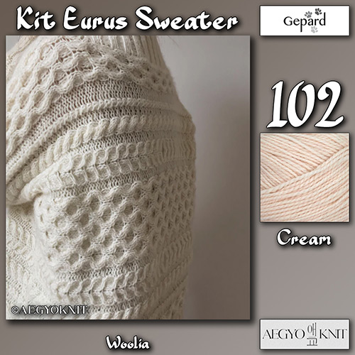 km336 Kit Eurus Sweater 102 : Gepard