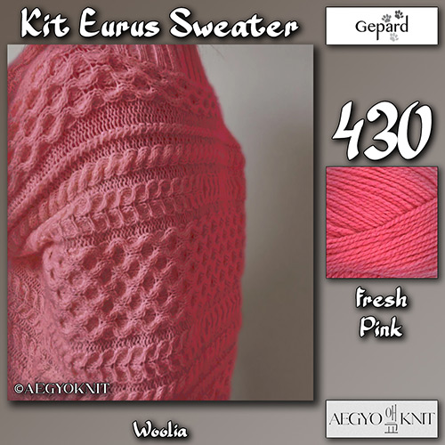 km336 Kit Eurus Sweater 430 : Gepard