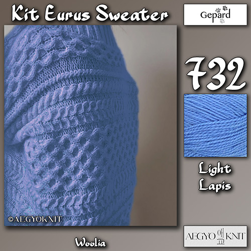 km336 Kit Eurus Sweater 732 : Gepard