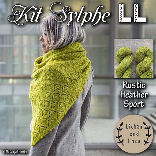 km340 Kit Sylphe LL : Lichen and Lace