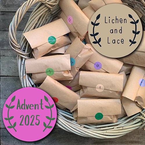 km362 Kit Advent LL 2025 (KALendario dell'Avvento 2025 LL : Lichen and Lace