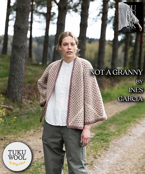 km363 Pattern Not a Granny by Ines Garcia