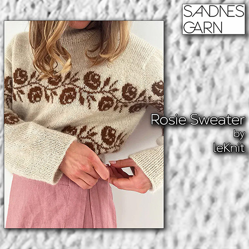km366 Pattern Rosie Sweater by leKnit