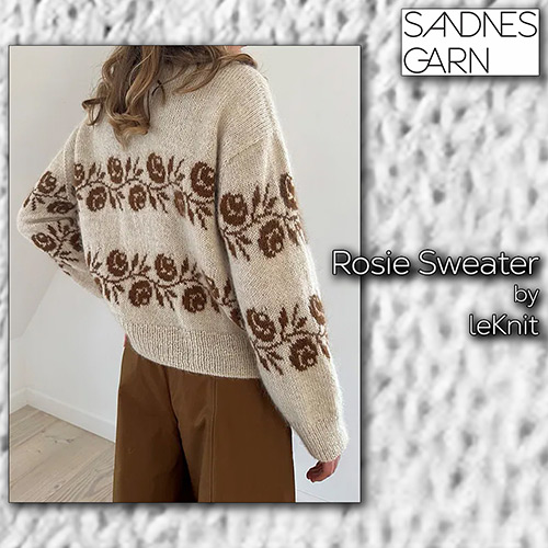 km366 Pattern Rosie Sweater by leKnit