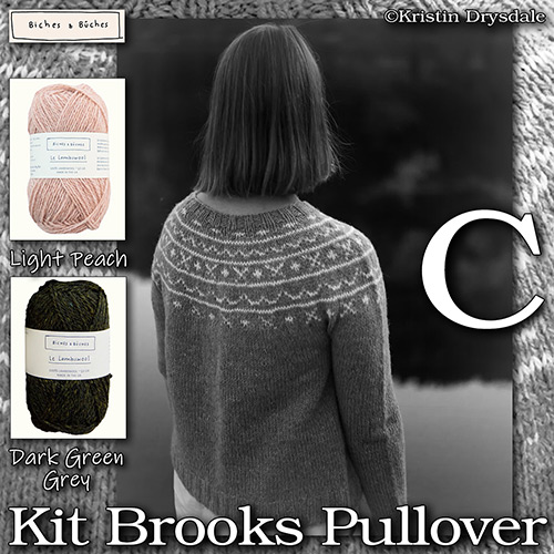 km369 Kit Brooks Pullover : Biches & Bûches