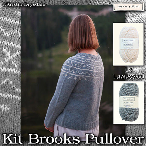 km369 Kit Brooks Pullover : Biches & Bûches km369 Kit Brooks Pullover : Biches & Bûches