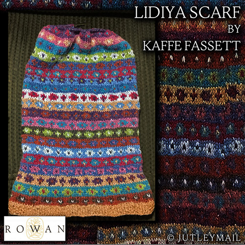 km375 Pattern Lidiya Scarf by Kaffe Fassett km375 Pattern Lidiya Scarf by Kaffe Fassett
