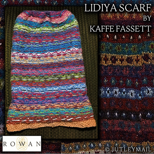 km375 Pattern Lidiya Scarf by Kaffe Fassett km375 Pattern Lidiya Scarf by Kaffe Fassett