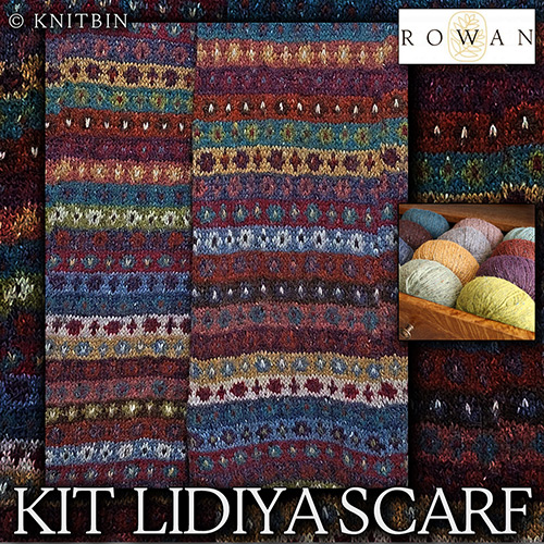 km375 Lidiya Scarf with Rowan km375 Lidiya Scarf with Rowan