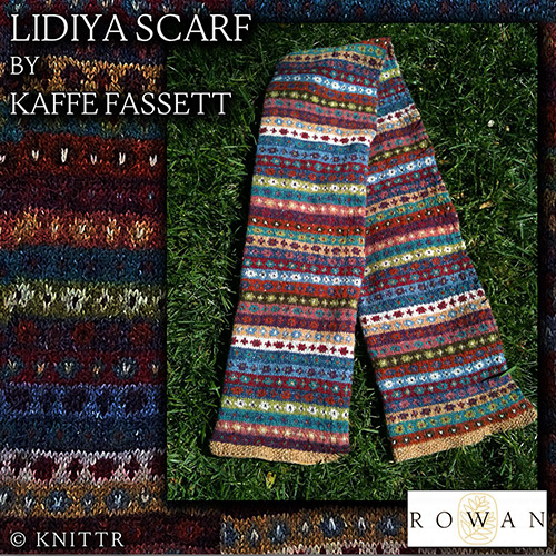 km375 Pattern Lidiya Scarf by Kaffe Fassett km375 Pattern Lidiya Scarf by Kaffe Fassett