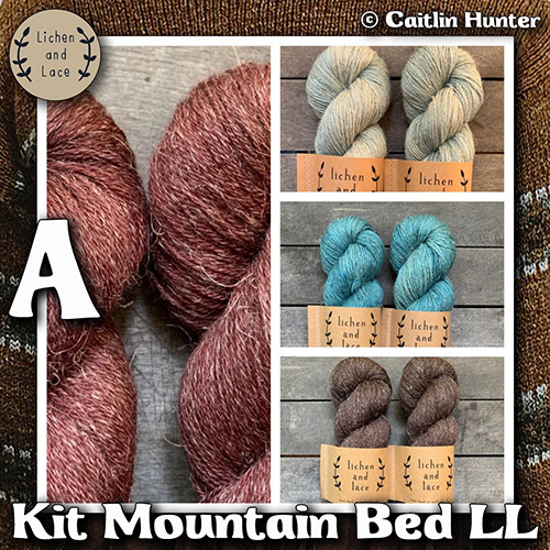 km376 Kit Mountain Bed LL A with Lichen and Lace