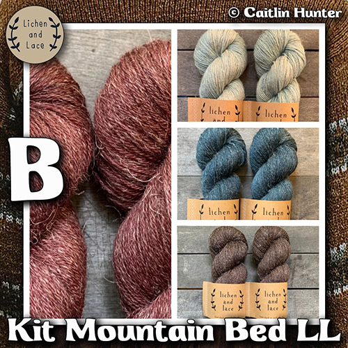 km376 Kit Mountain Bed LL B with Lichen and Lace