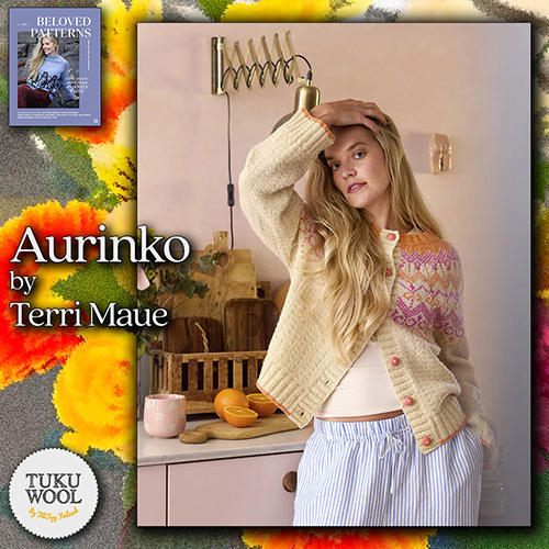 km383 Pattern Aurinko with Tukuwool