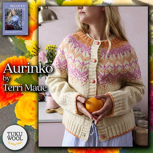 km383 Pattern Aurinko with Tukuwool