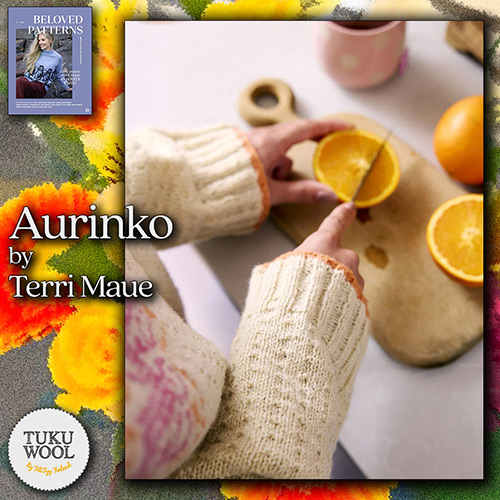 km383 Pattern Aurinko with Tukuwool