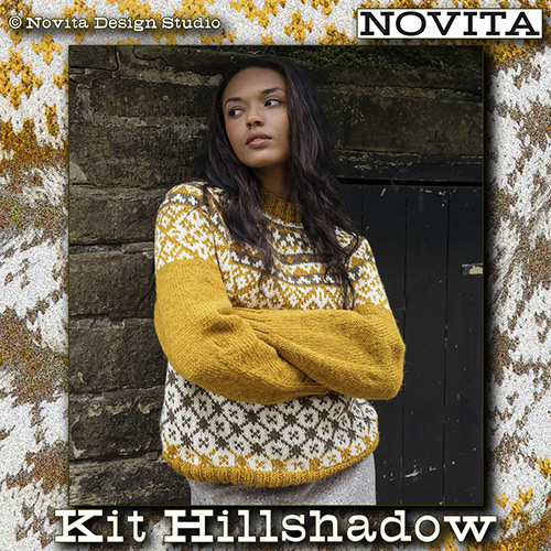 km385 Kit Hillshadow with Novita - Taglie
