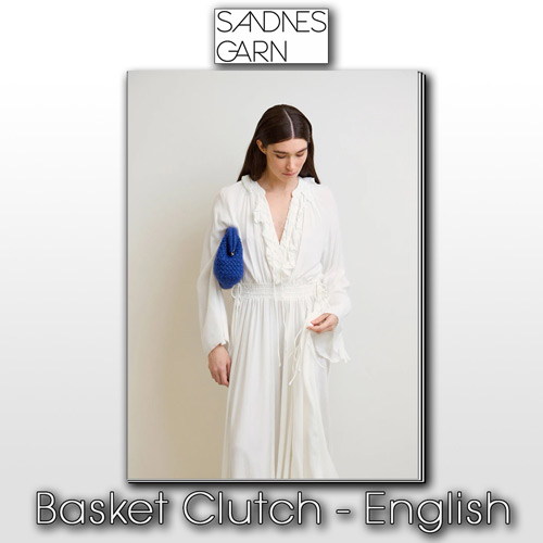 km387 Pattern Basket Clutch by Sandnes Garn