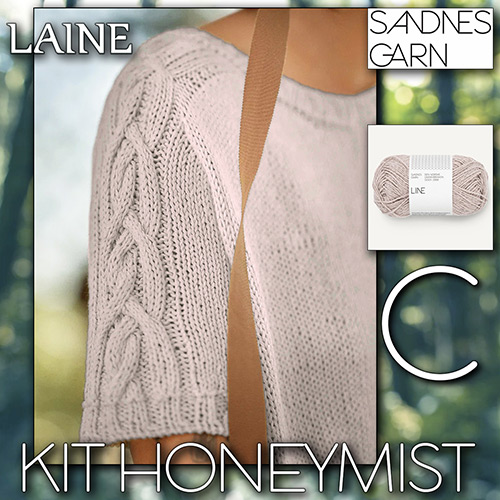 km388 Kit Honeymist C with Sandnes Garn km388 Kit Honeymist C with Sandnes Garn