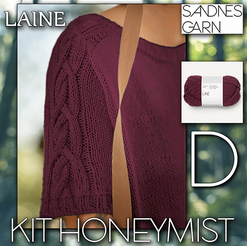 km388 Kit Honeymist D with Sandnes Garn km388 Kit Honeymist D with Sandnes Garn