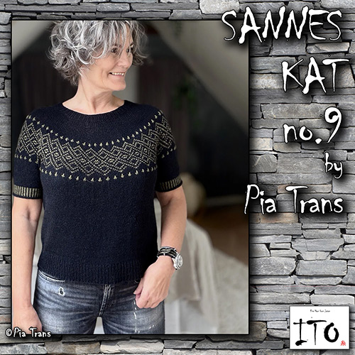 km393 Pattern Sannes Kat no.9